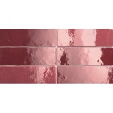 Плитка 6,5*20 Artisan Burgundy 24467